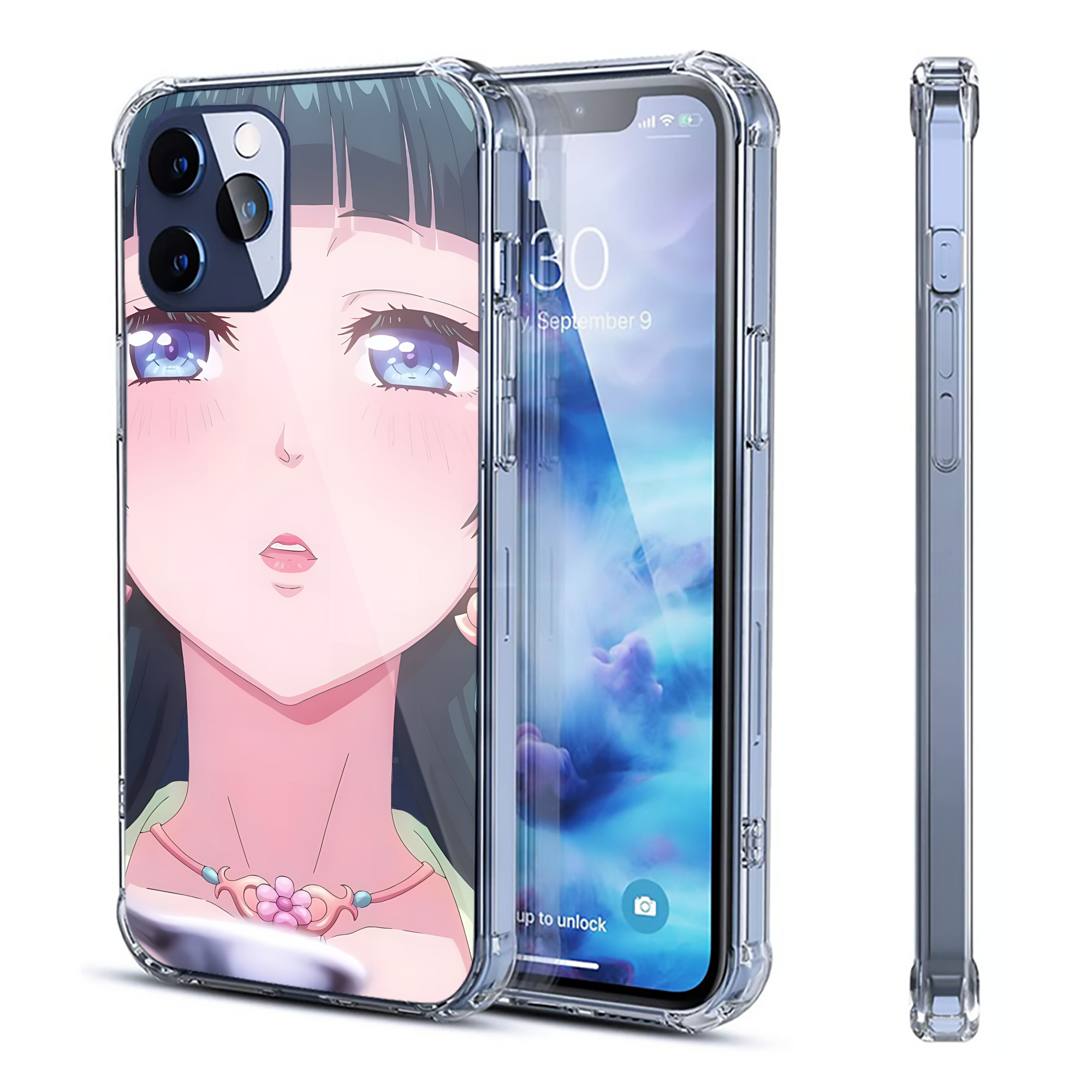 （画像用） 薬屋のひとりごと The Apothecary Diaries 【iPhone 12シリーズ対応】透明スマホケース（クリアソフトケース）